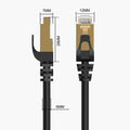 ORICO CAT7 10000Mbps Ethernet Cable (PUG-C7) - 20 Meter / Black ColorWaves