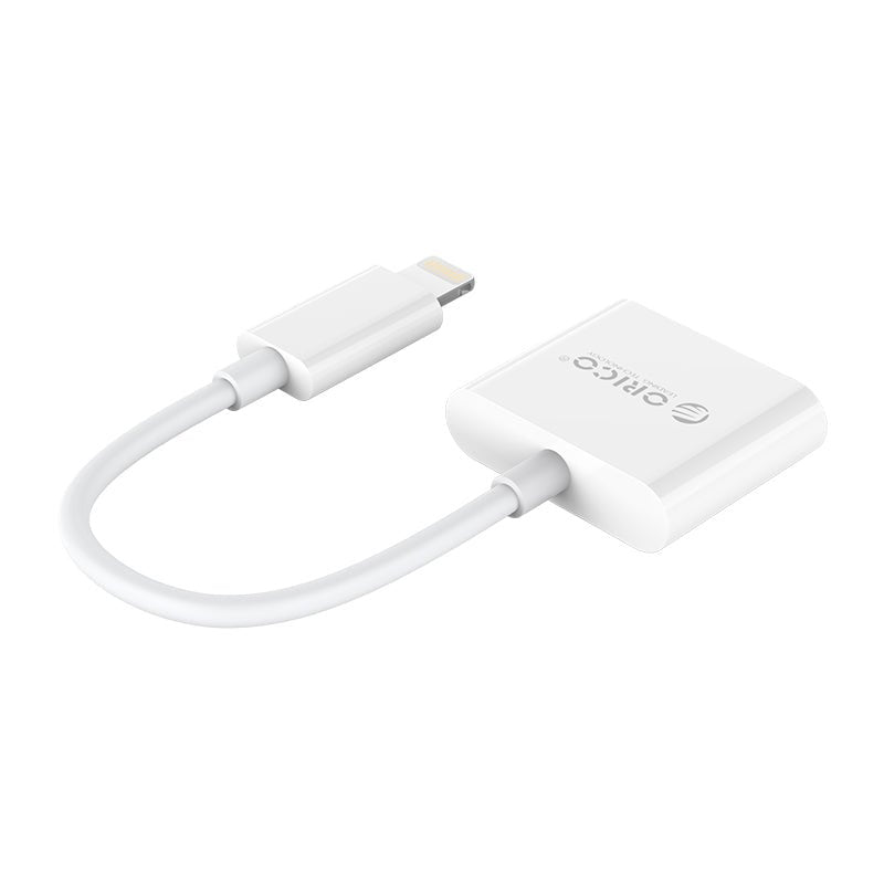 ORICO Charging & Audio Adapter for Phone - White ColorWaves