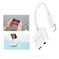 ORICO Charging & Audio Adapter for Phone - White ColorWaves