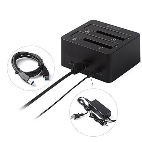 ORICO DUAL DOCK 6629 ColorWaves