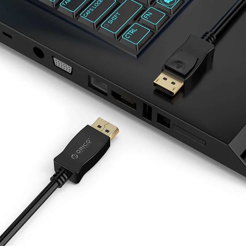 ORICO DisplayPort to DisplayPort cable - 5 meter / Black ColorWaves