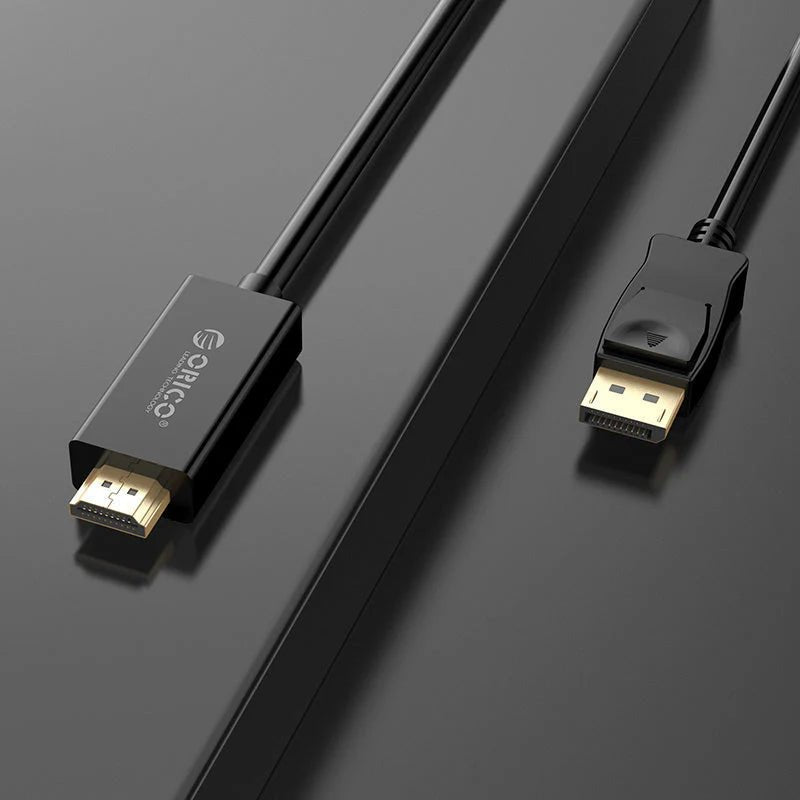 ORICO DisplayPort to HDMI cable 4K - 2 meter / Black ColorWaves