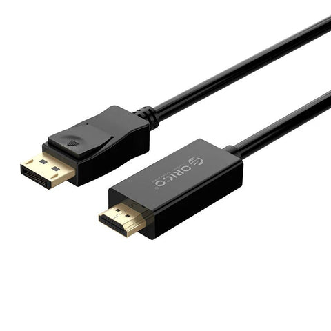 ORICO DisplayPort to HDMI cable 4K - 2 meter / Black ColorWaves