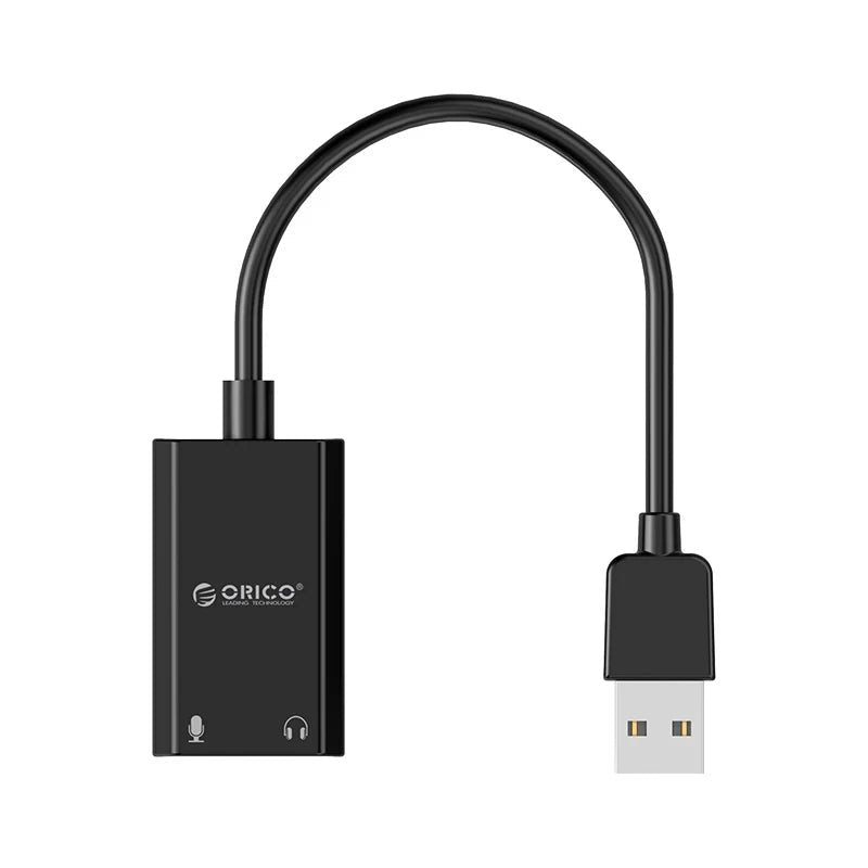 ORICO External USB Sound Card - Black ColorWaves