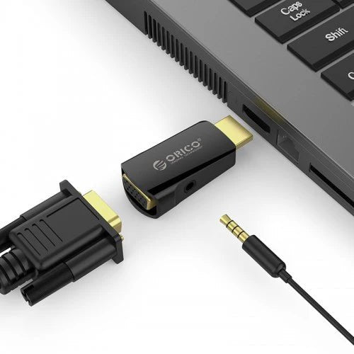 ORICO HDMI to VGA Adapter - Black ColorWaves