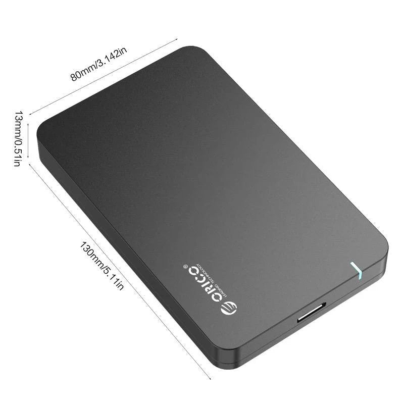 ORICO Hard Drive Enclosure 2.5 inch - HDD / SSD - USB3.0 ColorWaves