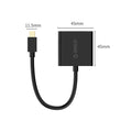 ORICO Mini Display Port to DVI Video Adapter - Black ColorWaves