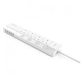 ORICO Surge Protector With 5 USB Ports - White ColorWaves
