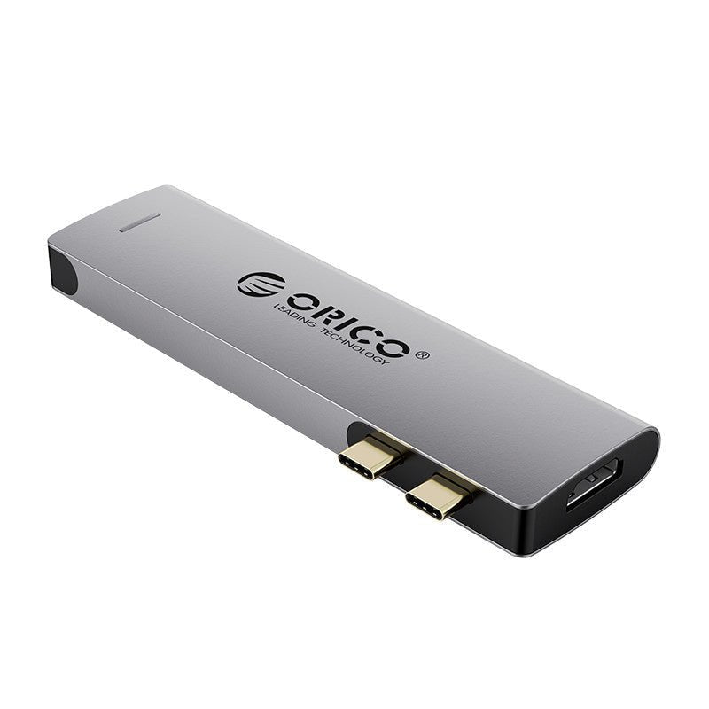 ORICO Type C 5 In 1 Docking Station - Grey ColorWaves