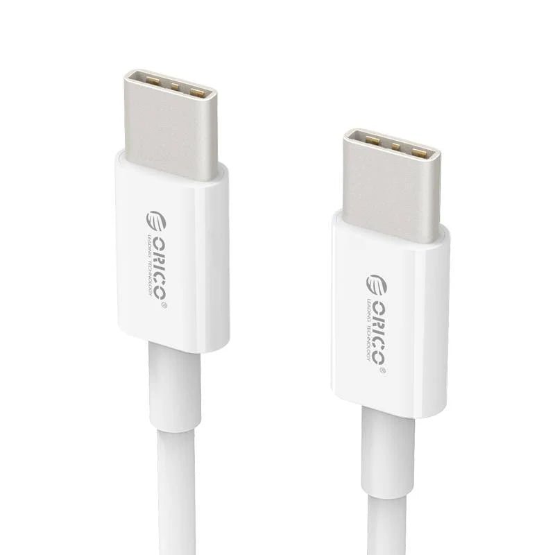 ORICO Type-C to Type-C Cable - 1 Meter / White ColorWaves