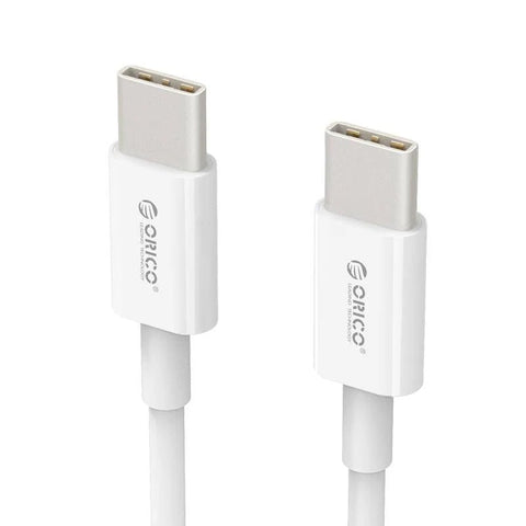 ORICO Type-C to Type-C Cable - 1 Meter / White ColorWaves