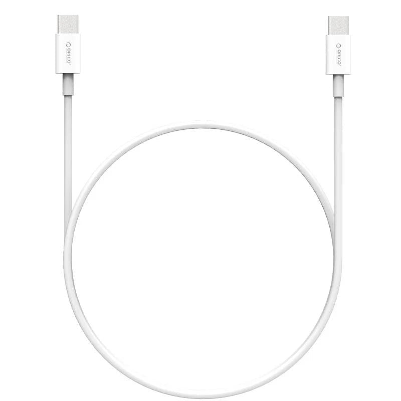 ORICO Type-C to Type-C Cable - 1 Meter / White ColorWaves