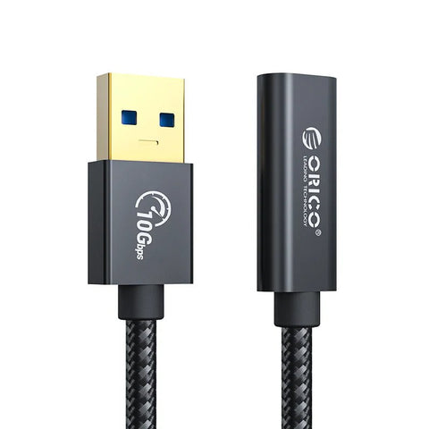 ORICO USB-A3.1 Gen2 to USB-C Adapter Cable - Black ColorWaves