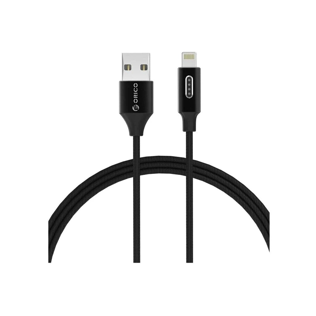 ORICO USB to Lightning Cable - 1 Meter / Black ColorWaves