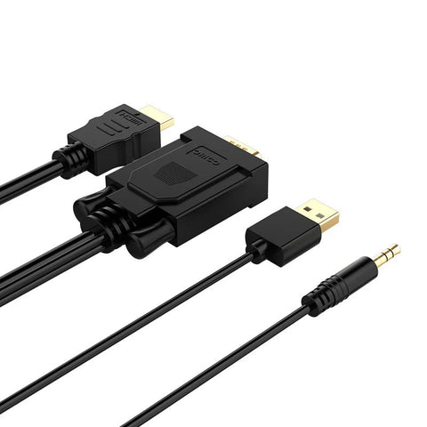 ORICO VGA to HDMI Cable - 2 Meter / Black ColorWaves