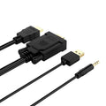 ORICO VGA to HDMI Cable - 3 Meter / Black ColorWaves