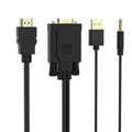 ORICO VGA to HDMI Cable - 5 Meter / Black ColorWaves