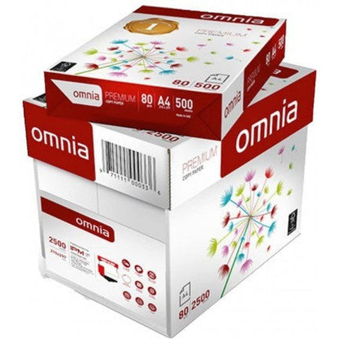 Omnia A4 Size Photocopy Paper - Ream ColorWaves