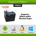 PEGASUS PR8002 THERMAL POS PRINTER ColorWaves
