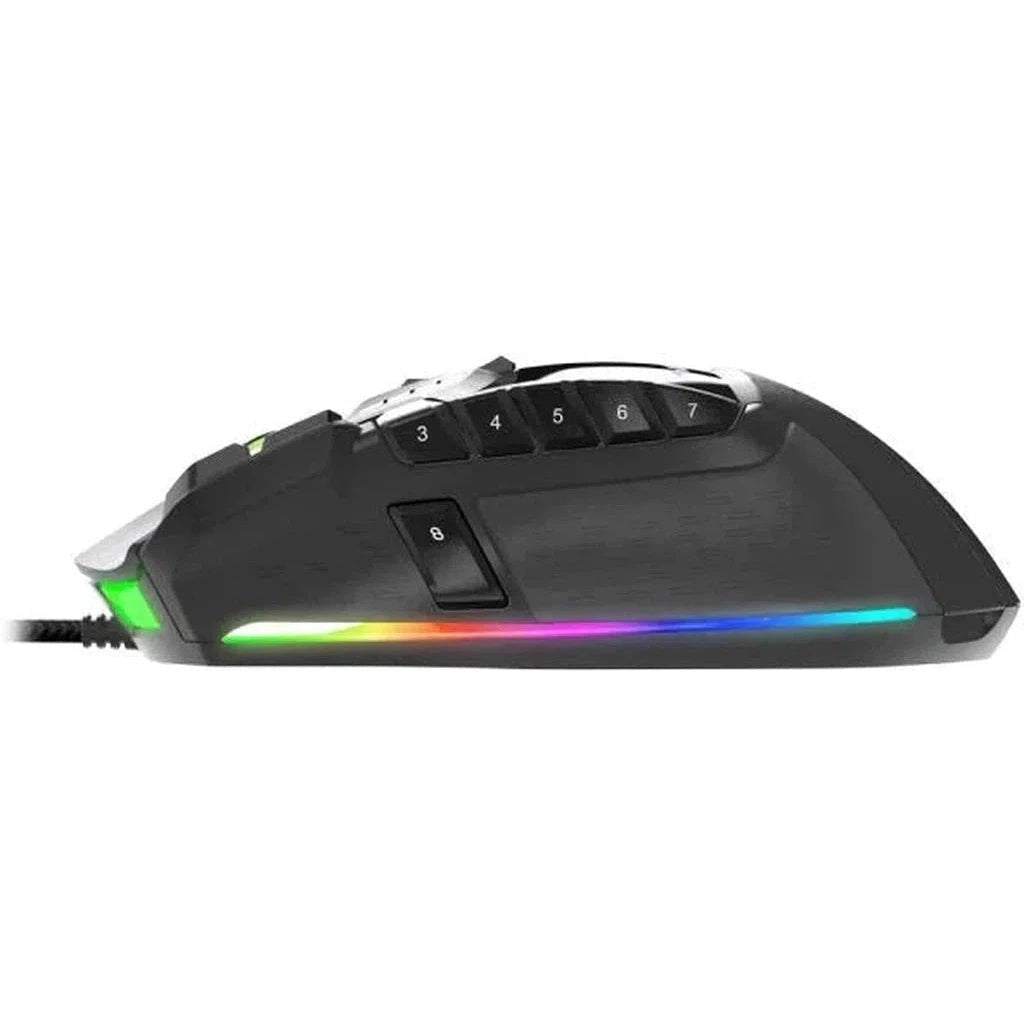 Patriot Viper V570 Blackout Edition Rgb Laser Gaming Mouse (Pv570Luxwak) ColorWaves