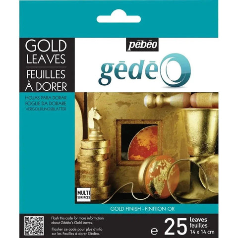 Pebeo Gedeo Gold Leaves - 25Pcs ColorWaves