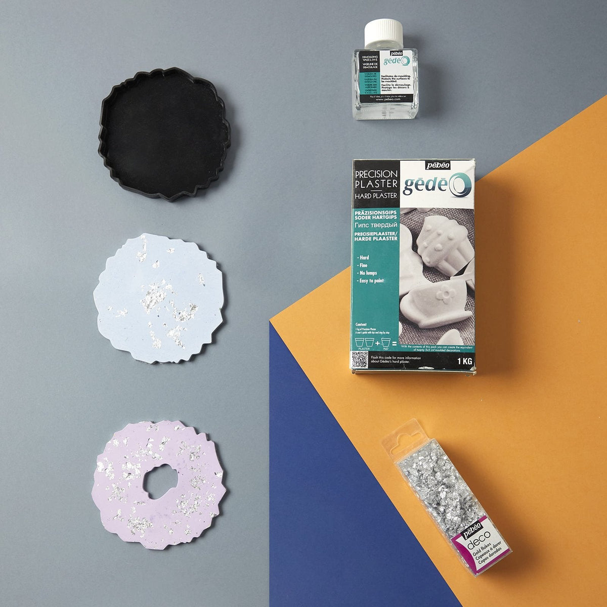 Pebeo Gedeo Resin White Plaster - 1Kg ColorWaves