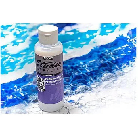 Pebeo Pouring Medium In White ColorWaves
