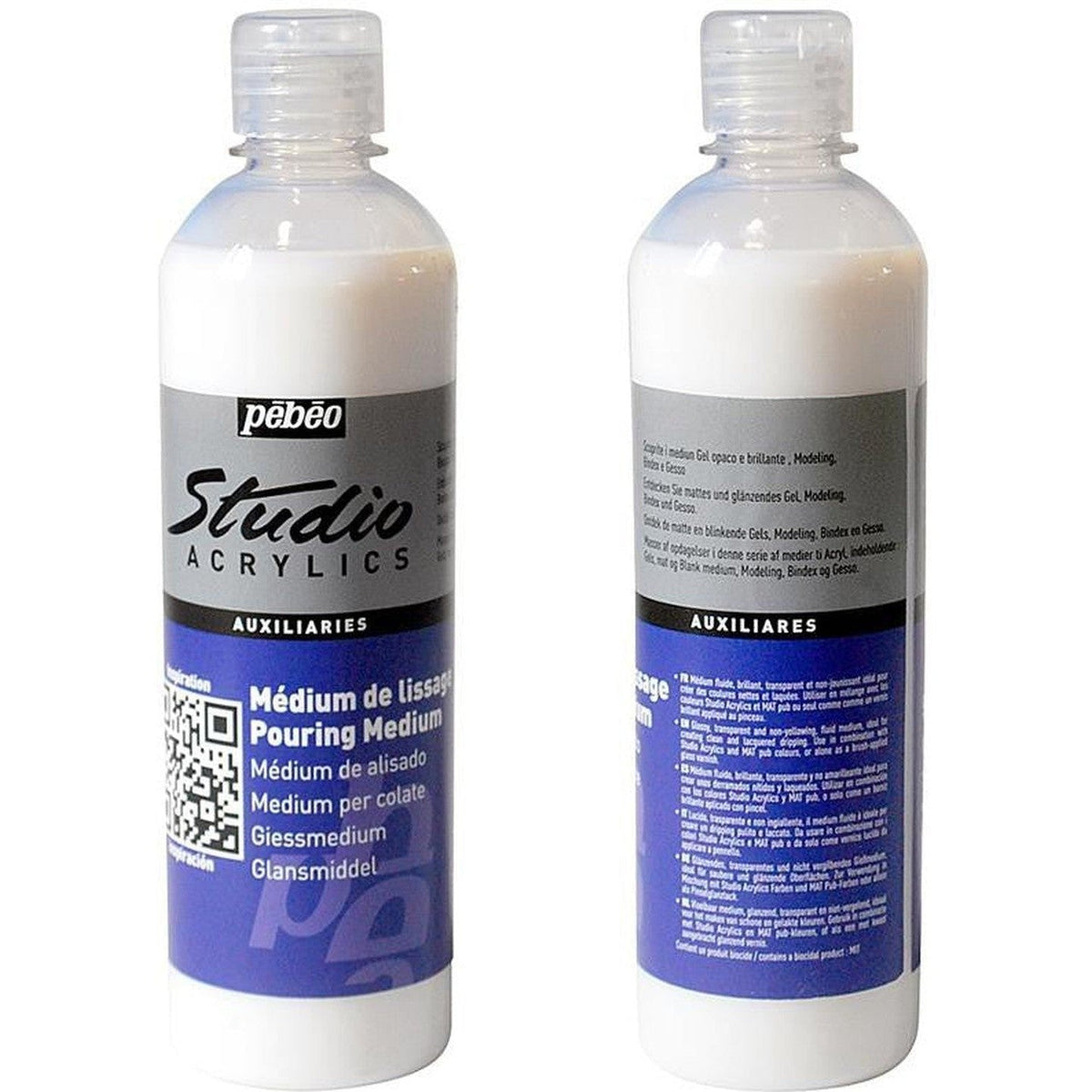 Pebeo Pouring Medium In White ColorWaves