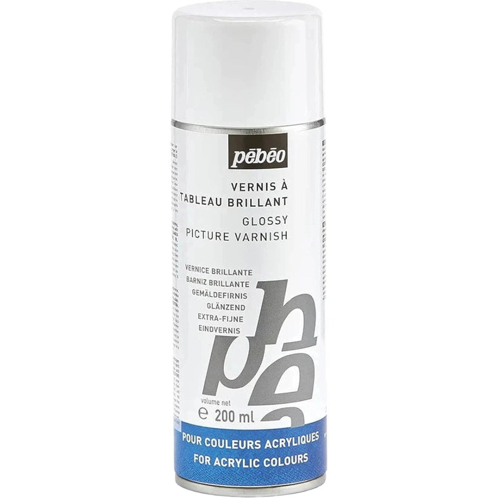 Pebeo Satin Finish Artist Acrylics Auxiliaries - 200 Ml Spray ColorWaves