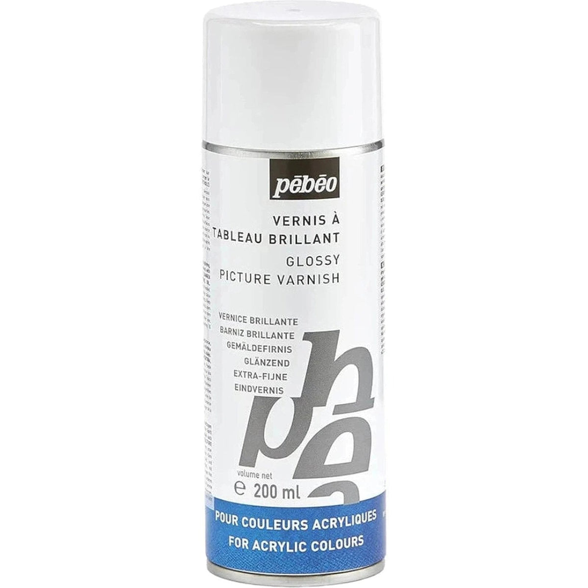 Pebeo Satin Finish Artist Acrylics Auxiliaries - 200 Ml Spray ColorWaves