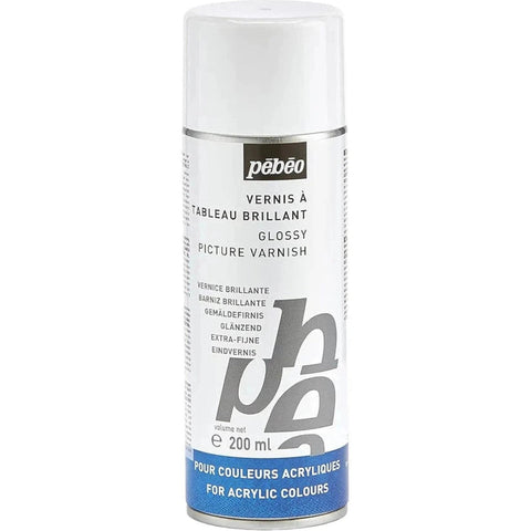 Pebeo Satin Finish Artist Acrylics Auxiliaries - 200 Ml Spray ColorWaves