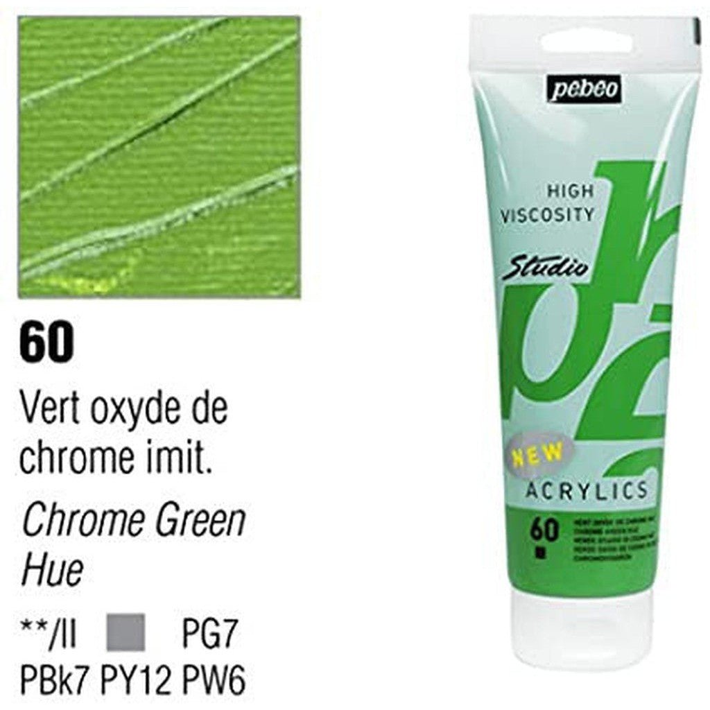 Pebeo Studio High Viscosity Acrylics - 100 Ml ColorWaves