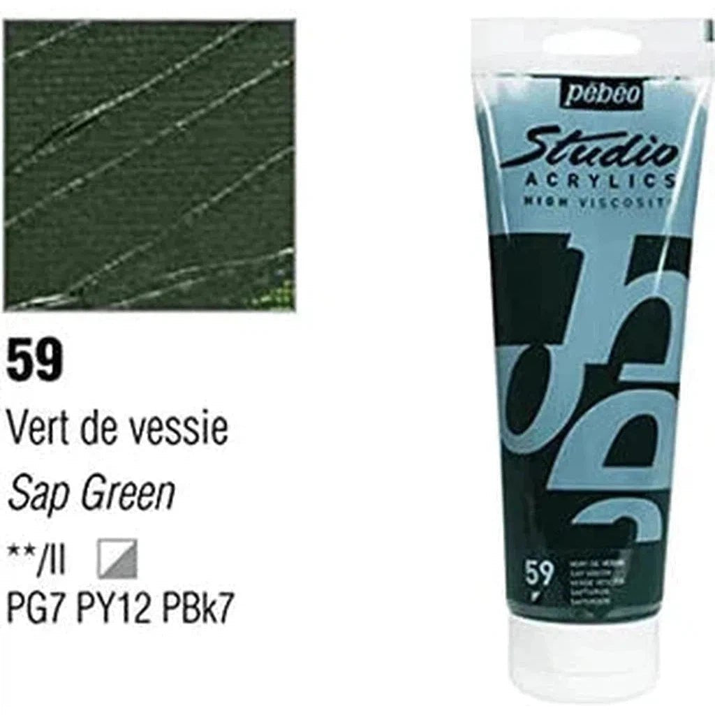 Pebeo Studio High Viscosity Acrylics - 100 Ml ColorWaves