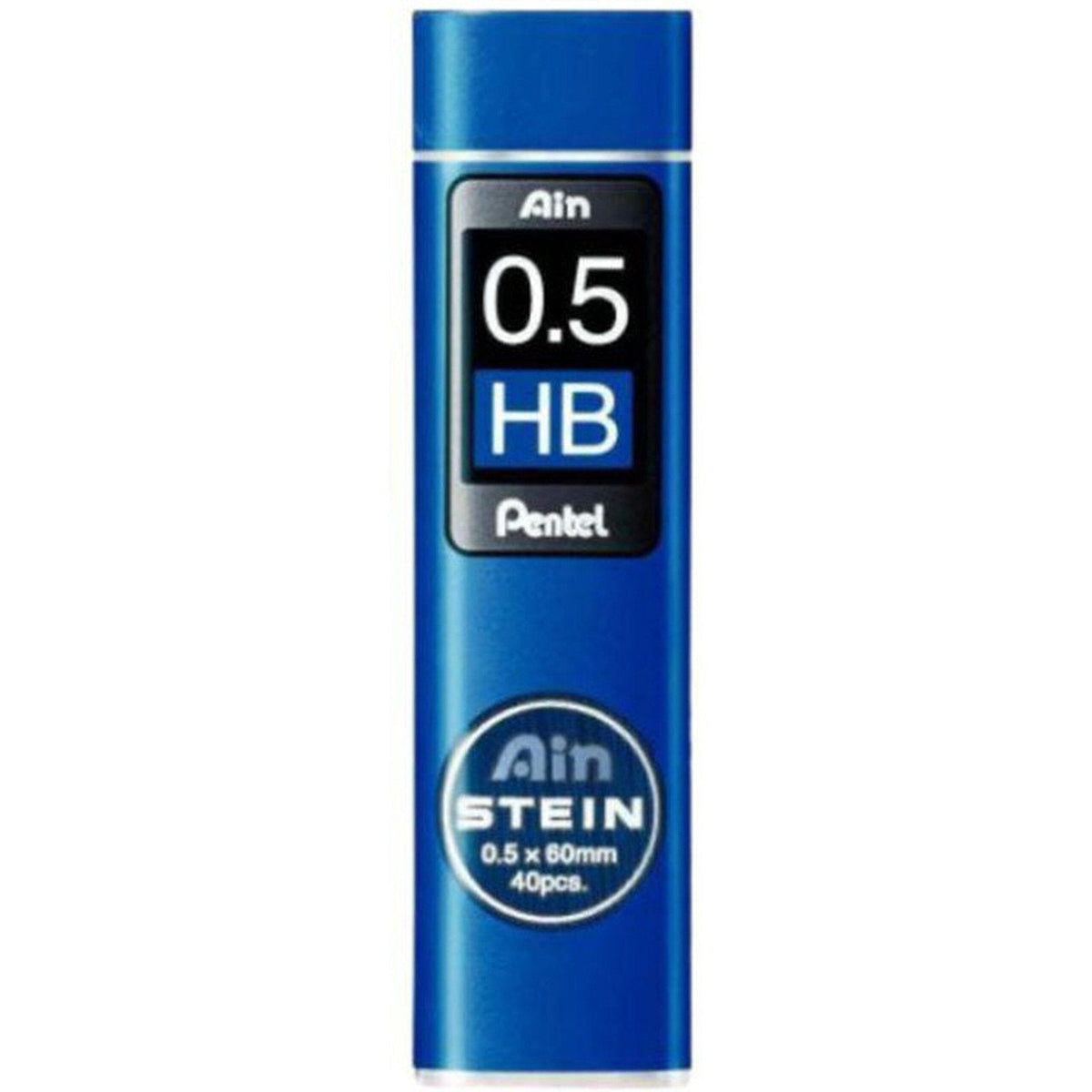 Pentel 0.5Mm Hb Refill Lead Tube (40 Leads) ColorWaves