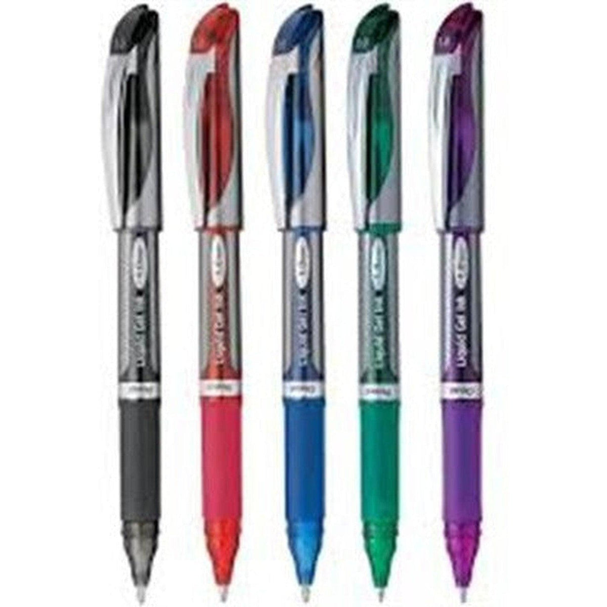 Pentel Energel Metal Tip Gel Roller Pens 1.0Mm Bl60 ColorWaves