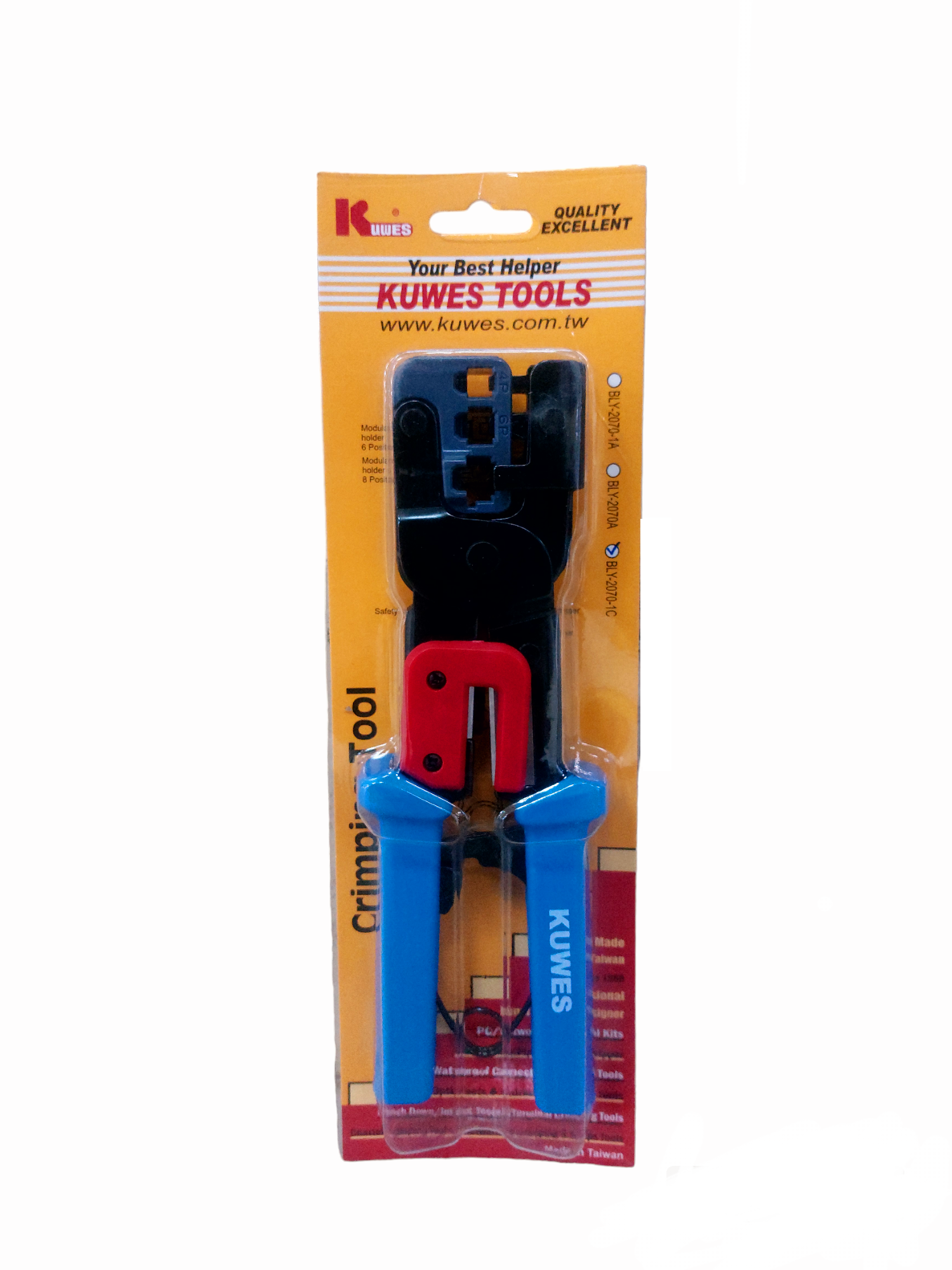 KUWES BLY-2070-1C Crimping Tool 4P 6P & 8P Kuwes