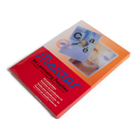 Lamination Pouch Master A4 Size 100 Pcs 125 Micron ColorWaves