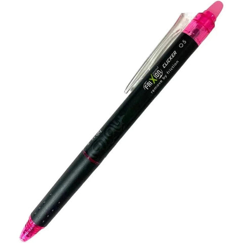 Pilot Frixion Clicker Black Edition 0.5 Erasable Pens ColorWaves