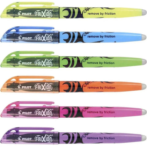 Pilot Frixion Erasable Pen 6 Colors ColorWaves