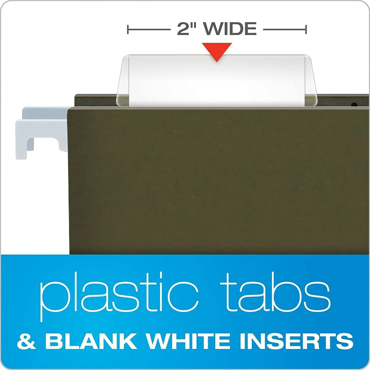 Plastic Tabs Hanging Folder Tabs ColorWaves