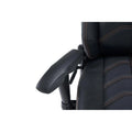 Porodo Gaming Predator Pro Chair Molded Backrest & Seat with 2D Armrest - Black / Orange ColorWaves