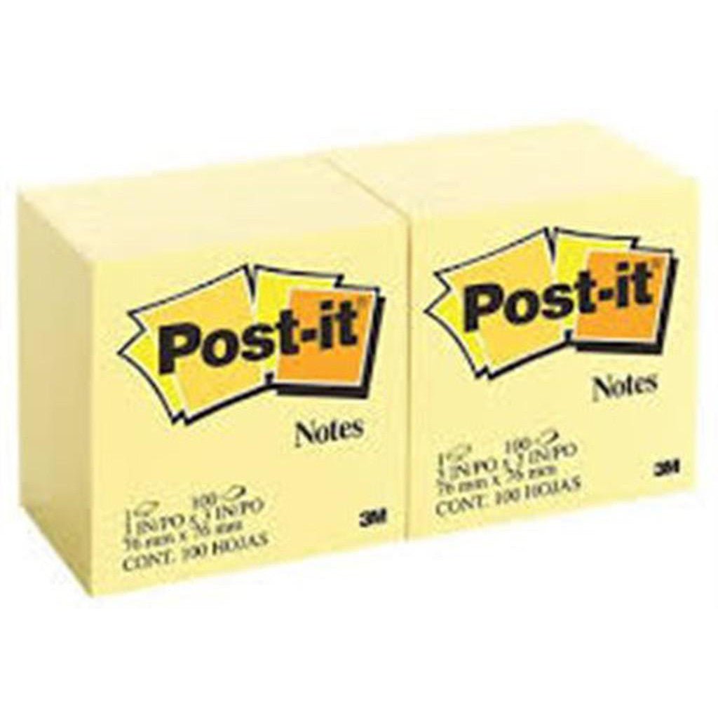 Post-It Sticky Note 3X3 12Pads/Pkt ColorWaves