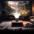 Powerology Starbeam Google DLP Projector - 100" / HDMI / USB / Audio - Black ColorWaves