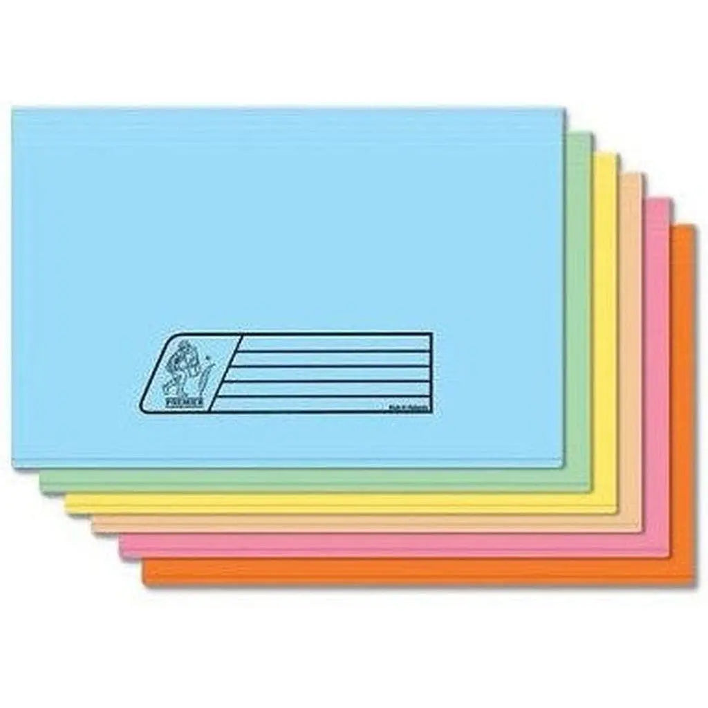 Premier Pocket File Assorted Colours ColorWaves