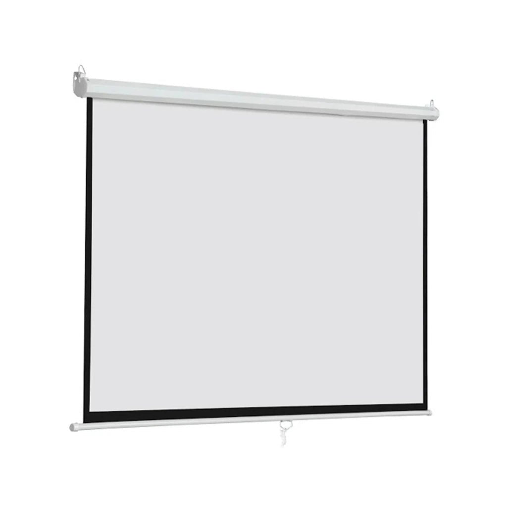 Projector Screen Manual Matte White 0.42 mm 50" × 50" - 127x127cm ColorWaves