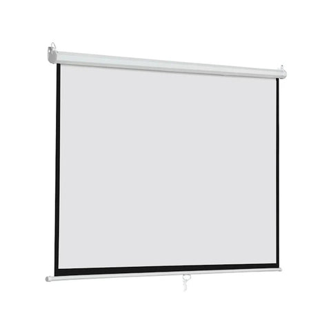 Projector Screen Manual Matte White 0.42 mm 70" × 70" - 178x178cm ColorWaves