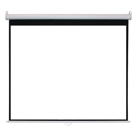 Projector Screen Manual Matte White 0.42 mm 70" × 70" - 178x178cm ColorWaves