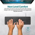 Promate Ultra-Slim Quiet Key Wired Keyboard ColorWaves