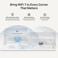 TP-Link RE405BE BE6500 Dual-Band WiFi 7 Range Extender, 2.5GE TP-Link