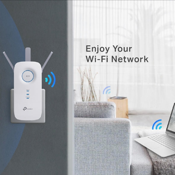 Tplink Re450 Ac1750 Wifi Range Extender, Dual Band ColorWaves